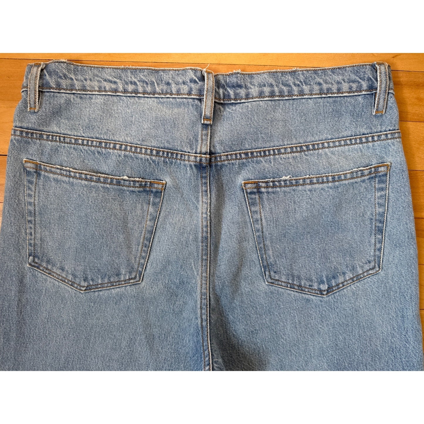 Frame Size 32 Le High Straight Leg Jeans