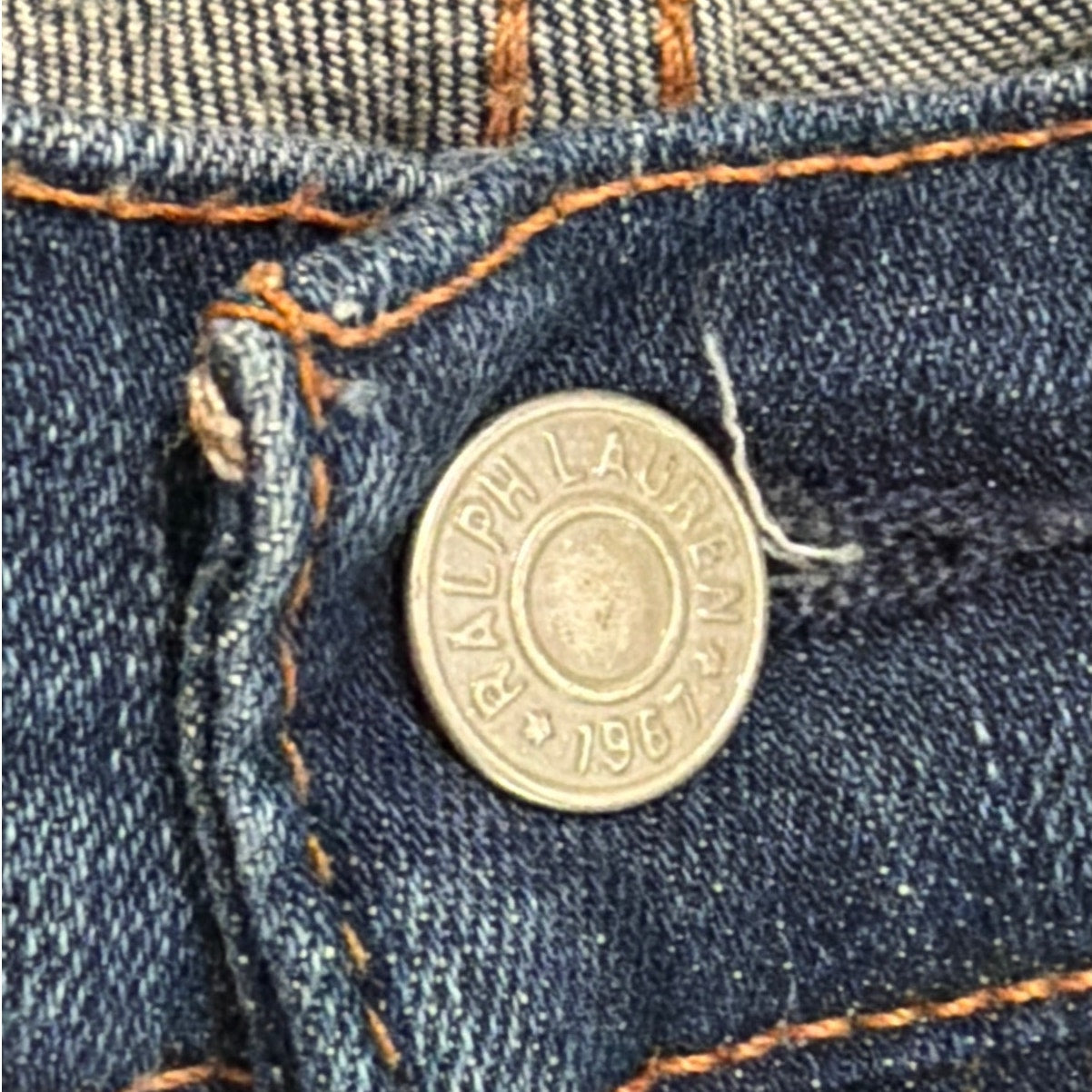 Polo Ralph Lauren Size 27  Tompkins Skinny Crop Low Rise Ripped Skinny   Jeans