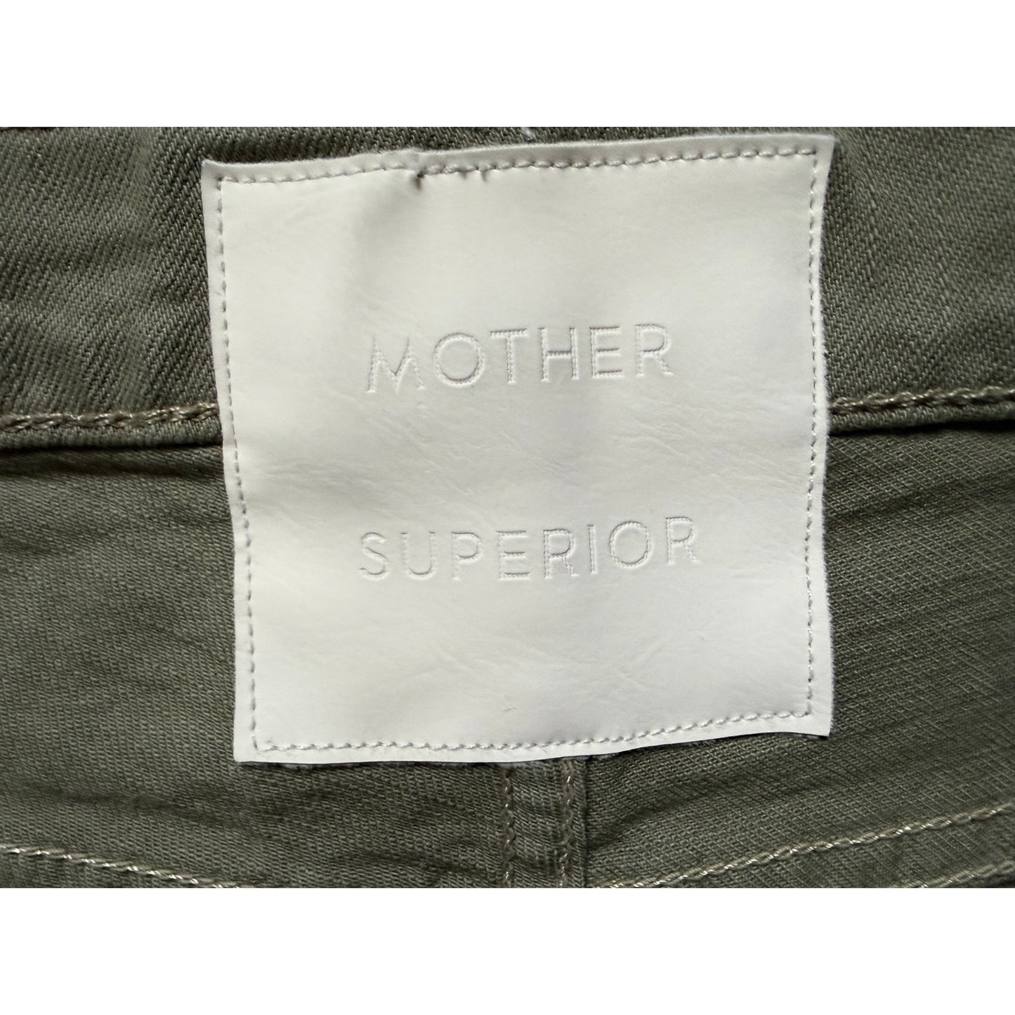 MOTHER Superior "The Insider Hover" Olive Jeans - Size 28 - EUC