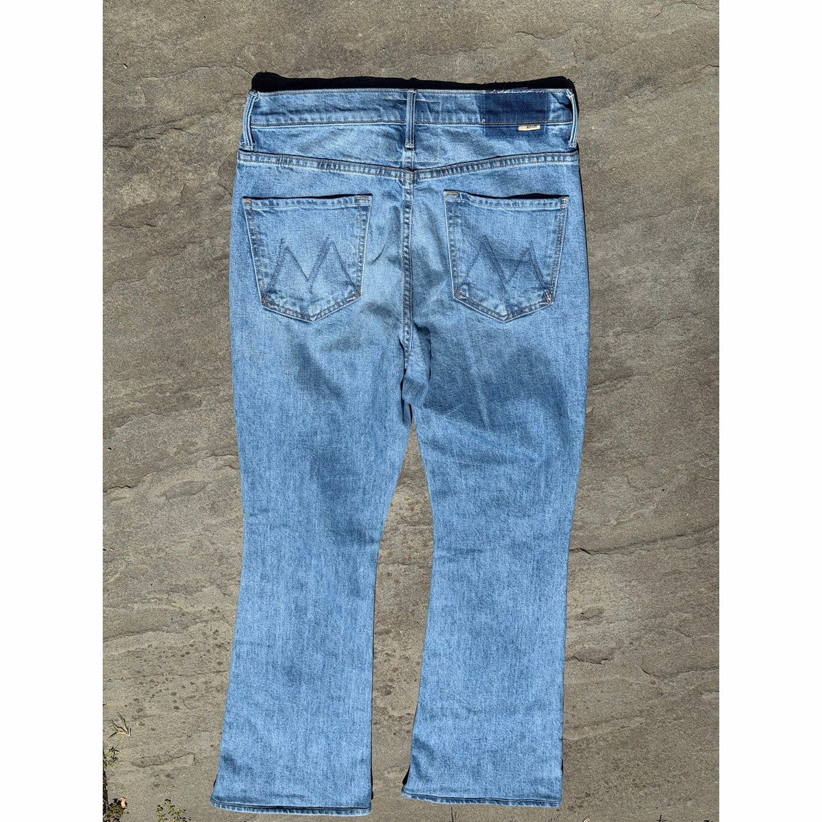 Mother Superior High Rise Bootcut Jeans Womens 29 Blue Straight Leg Ankle Denim