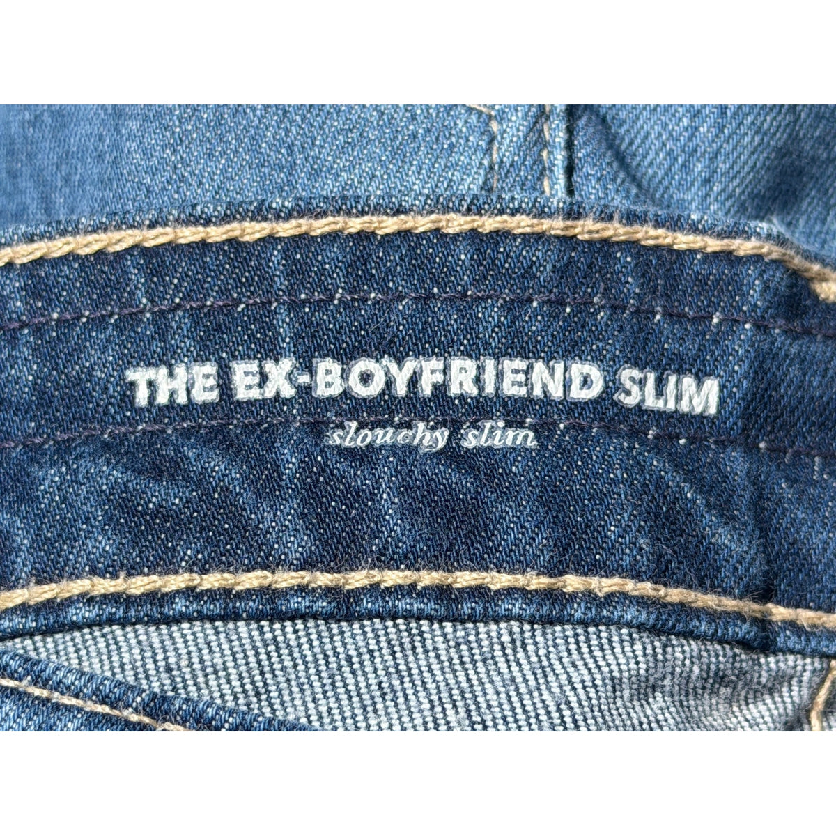 AG The Ex-Boyfriend Skim Slouchy Slim Dark Wash Jean Size 27R