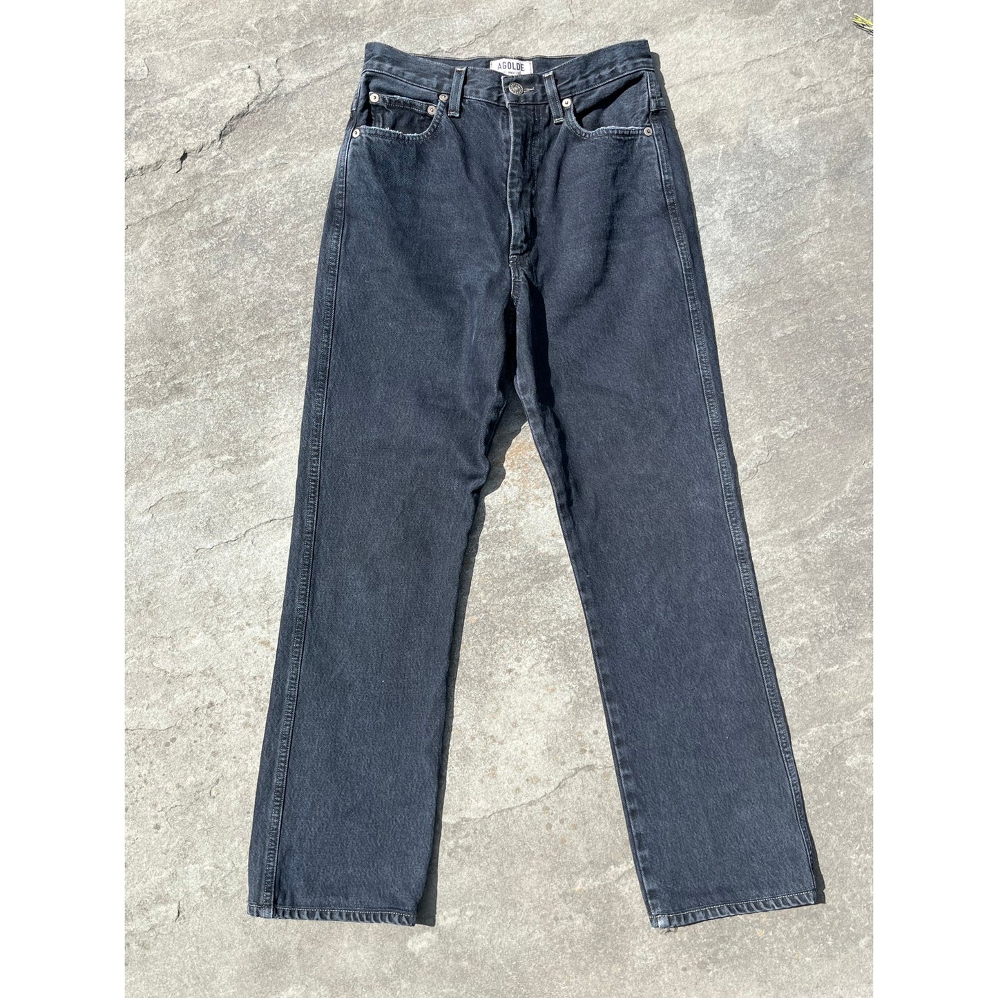 ✨ Agolde Pinch Waist High Rise Straight Jeans 25 ✨