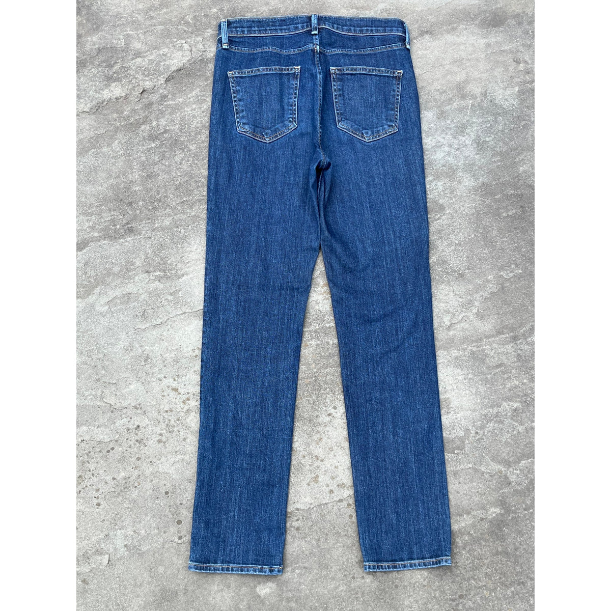 Rag & Bone Wren Ankle Slim Straight Jeans Indigo Size 27 Heritage Stretch