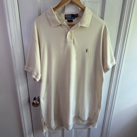 Vintage Polo Ralph Lauren Canary Polo Shirt Men's Green Pony XL