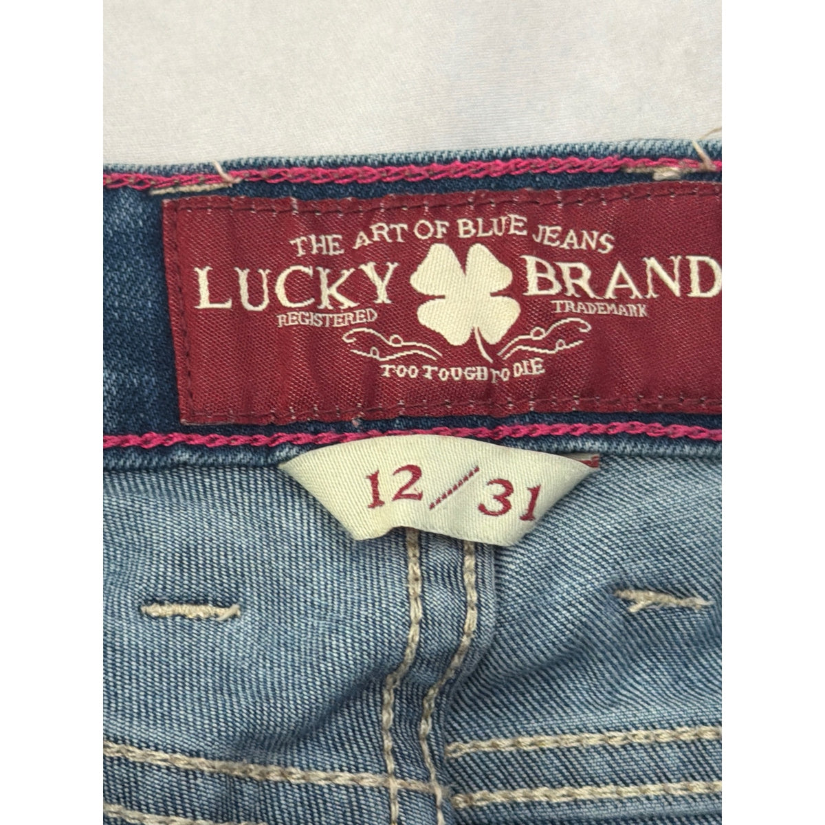 Lucky Brand Charlie Skimmer Studded Ankle Jeans 12/31