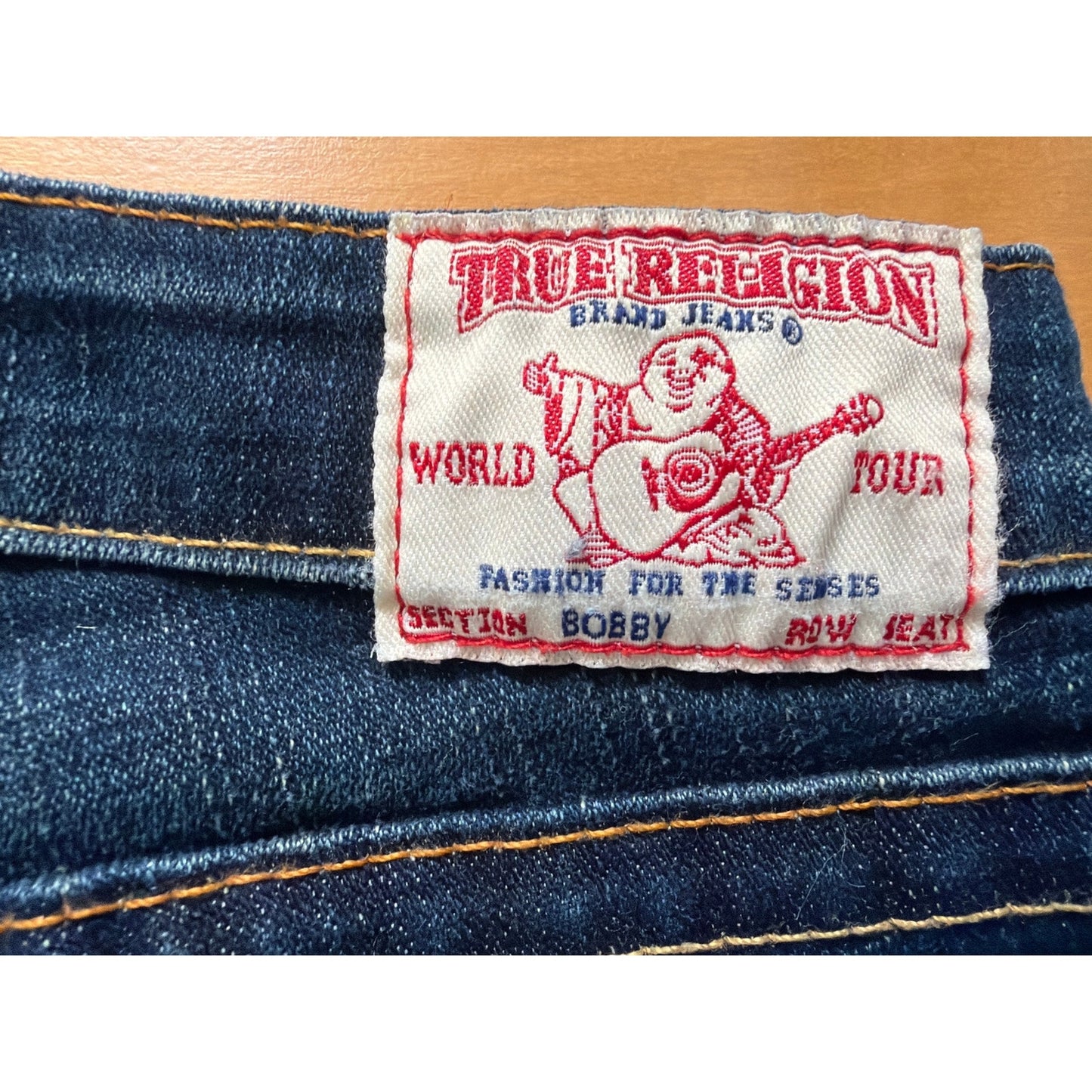 True Religion Size24 Dark Wash Ultra Low Rise Bootcut Jeans