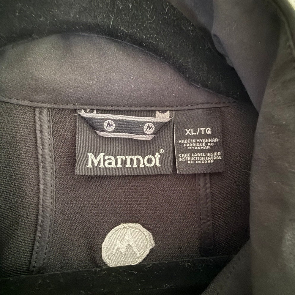 Marmot Men’s M3 Tempo Softshell Jacket | Black | Size XL | EUC