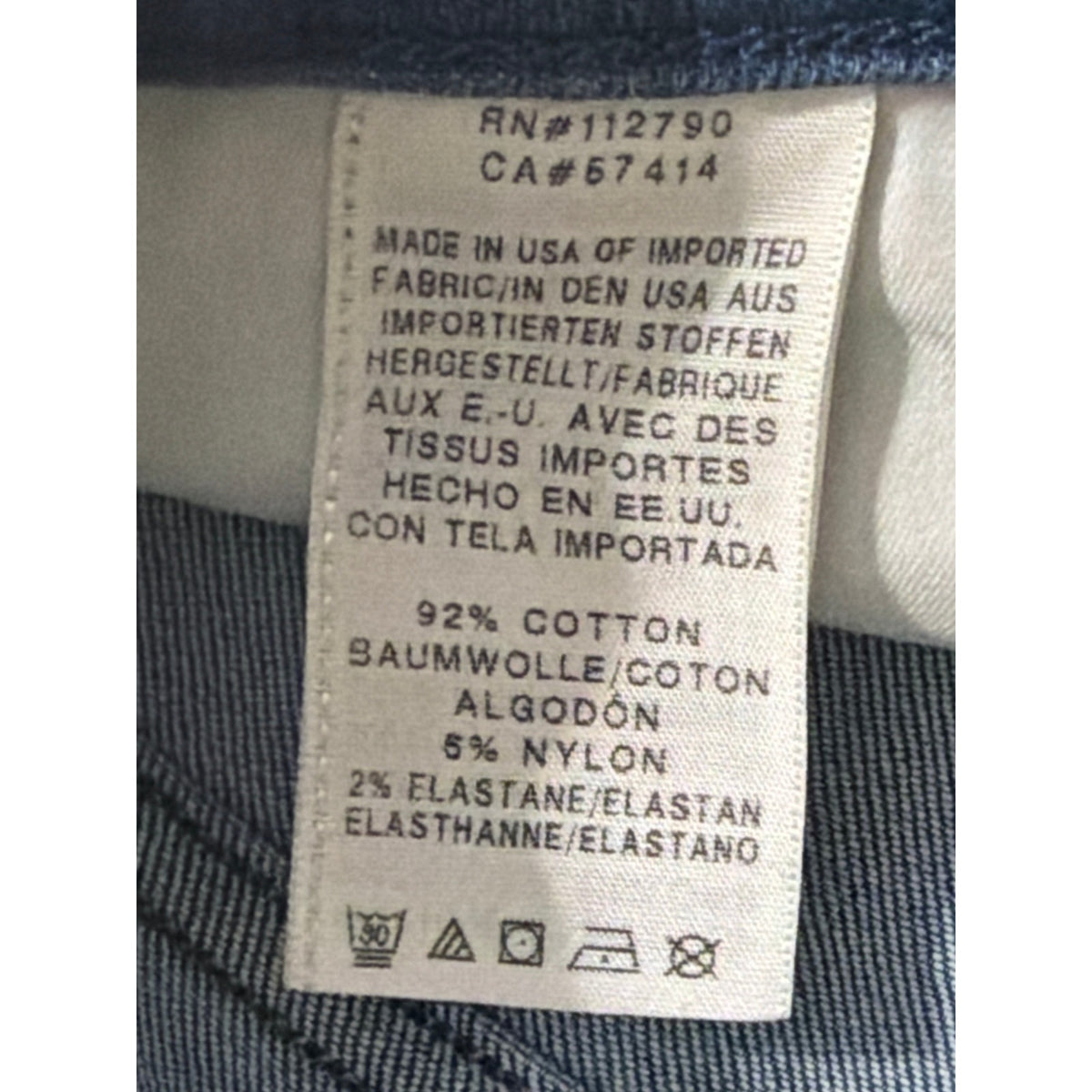 True Religion Size 30 Casey Low Rise Super Skinny Blue Jeans