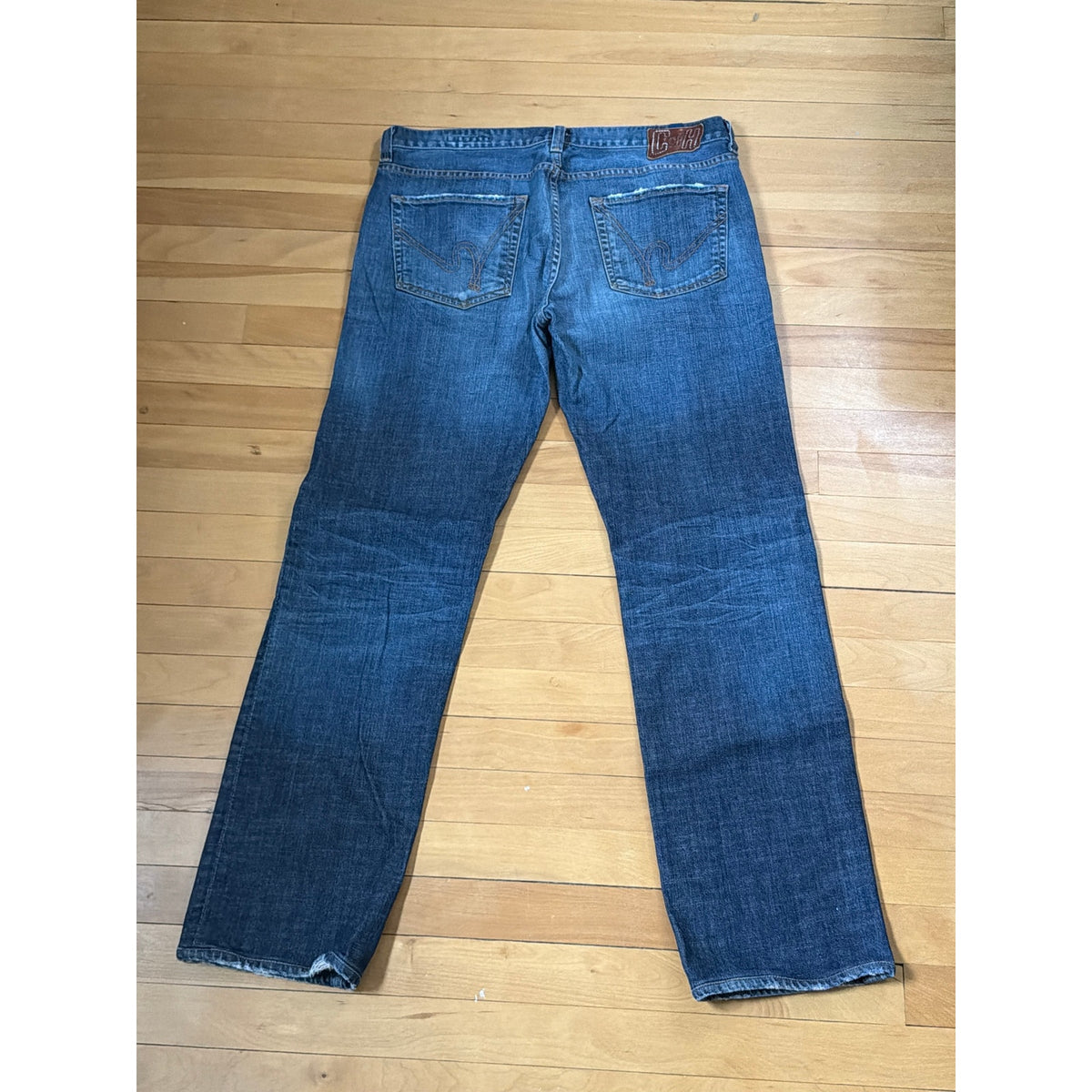 Vintage Citizens of Humanity MADE IN USA Mens Straight Leg Jeans Size 36 EUC