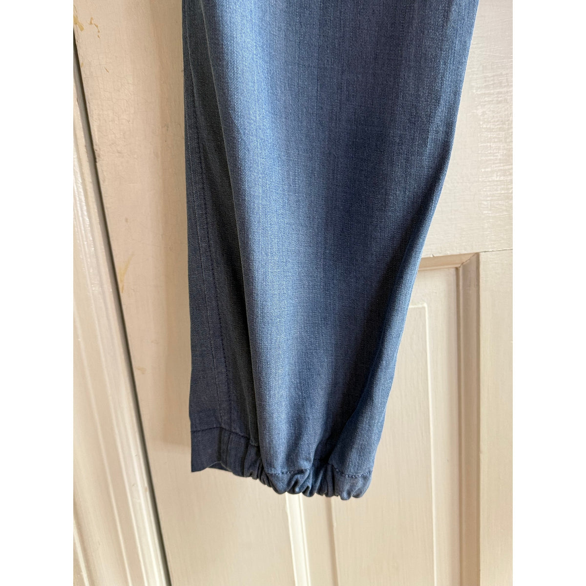 Vince 100% Lyocell Tapered Ankle Joggers - Blue Grey - Size 4 - EUC