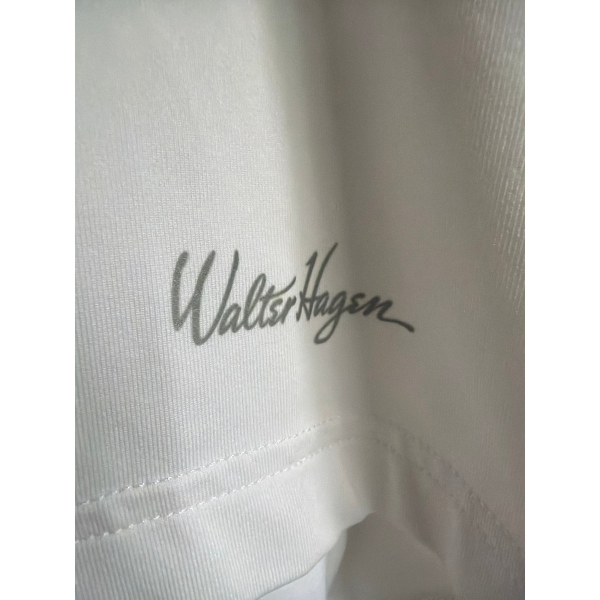 Walter Hagen Golf Polo Shirt Men's MEDIUM Purple White