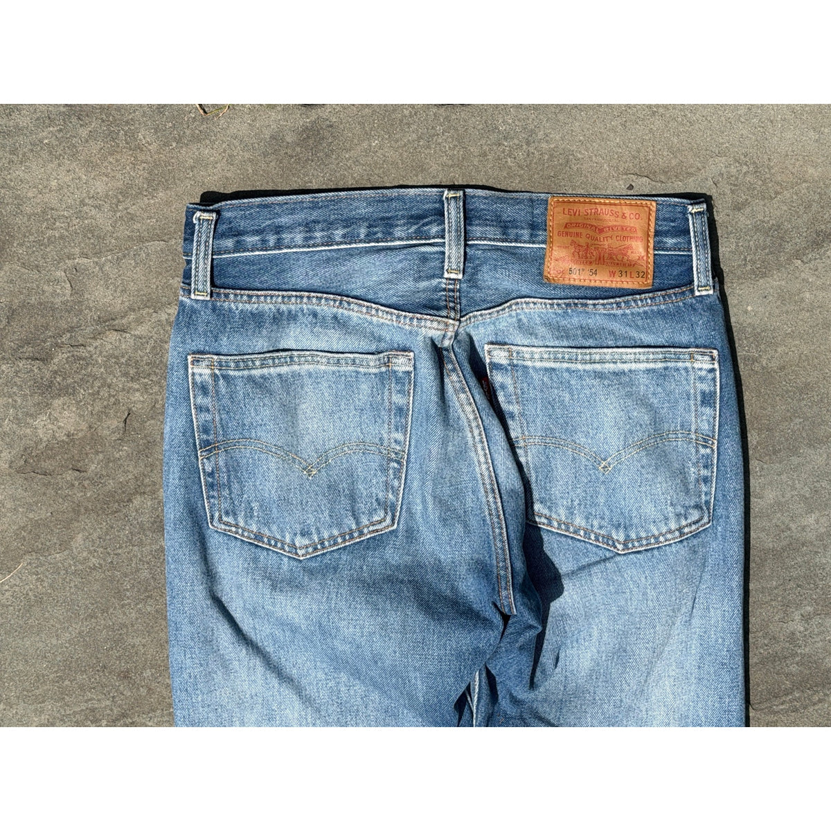 Levi 501 Size 31 x 32 Blue Men's Jeans Straight Relax