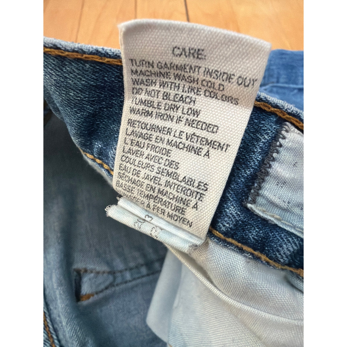 Denim Supply RL 32W Dis Bedford Straight Style Straight Leg Jean