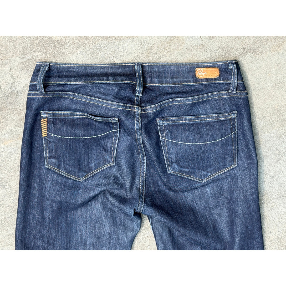 PAIGE Premium Denim Verdugo Jegging Dark Wash Jeans Size 27