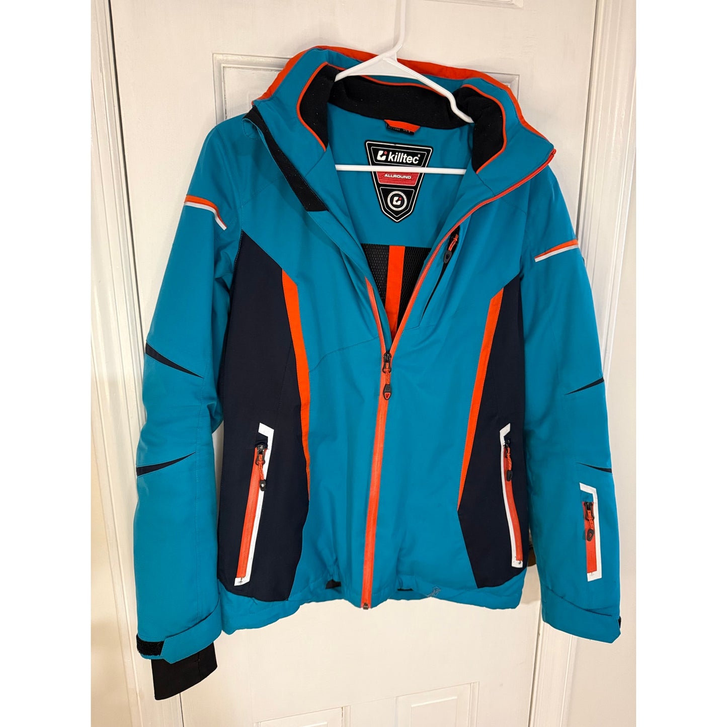 Killtec Blue Women's Ski Jacket Windproof, Waterpoof, Breathable Size Small