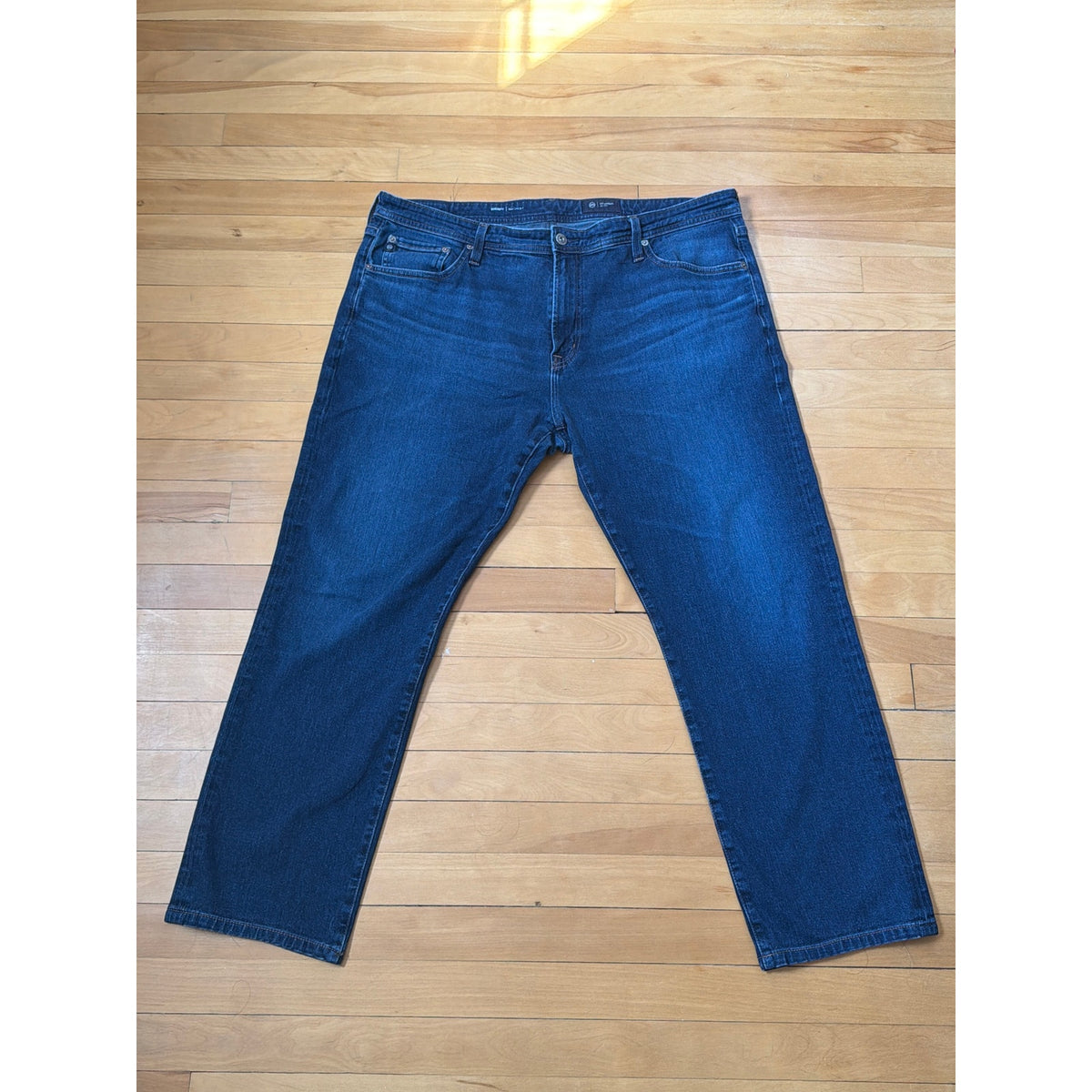Adriano Goldschmied Everett 40x32 Slim Straight Dark Wash Jeans