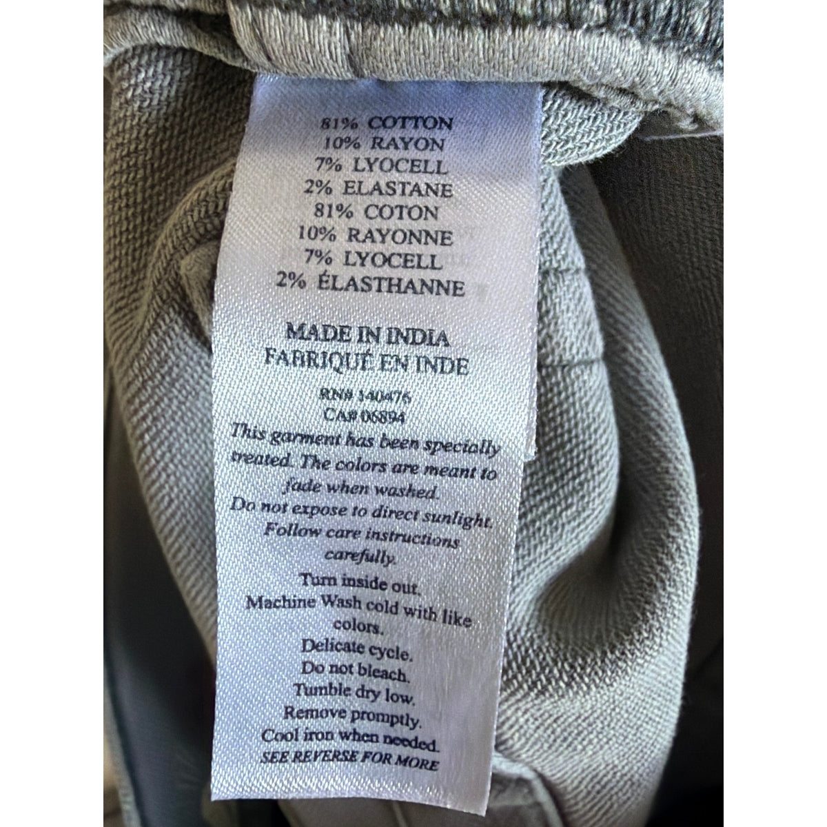 Faherty Grey Size 33 Men's Stretch Straight Leg Pants