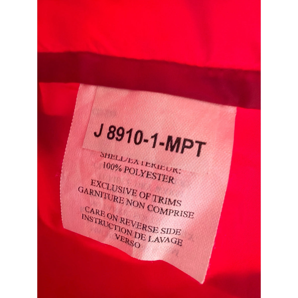 Marmot Red & Black Colorblock Trail Windbreaker Hooded Jacket M