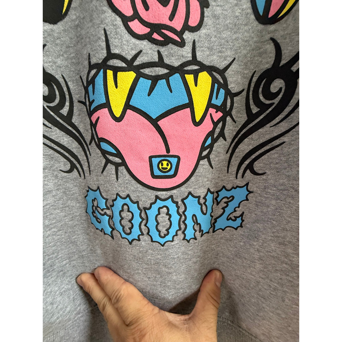 Rare Gooz World "Butterfly Samurai" Heavyweight Hoodie