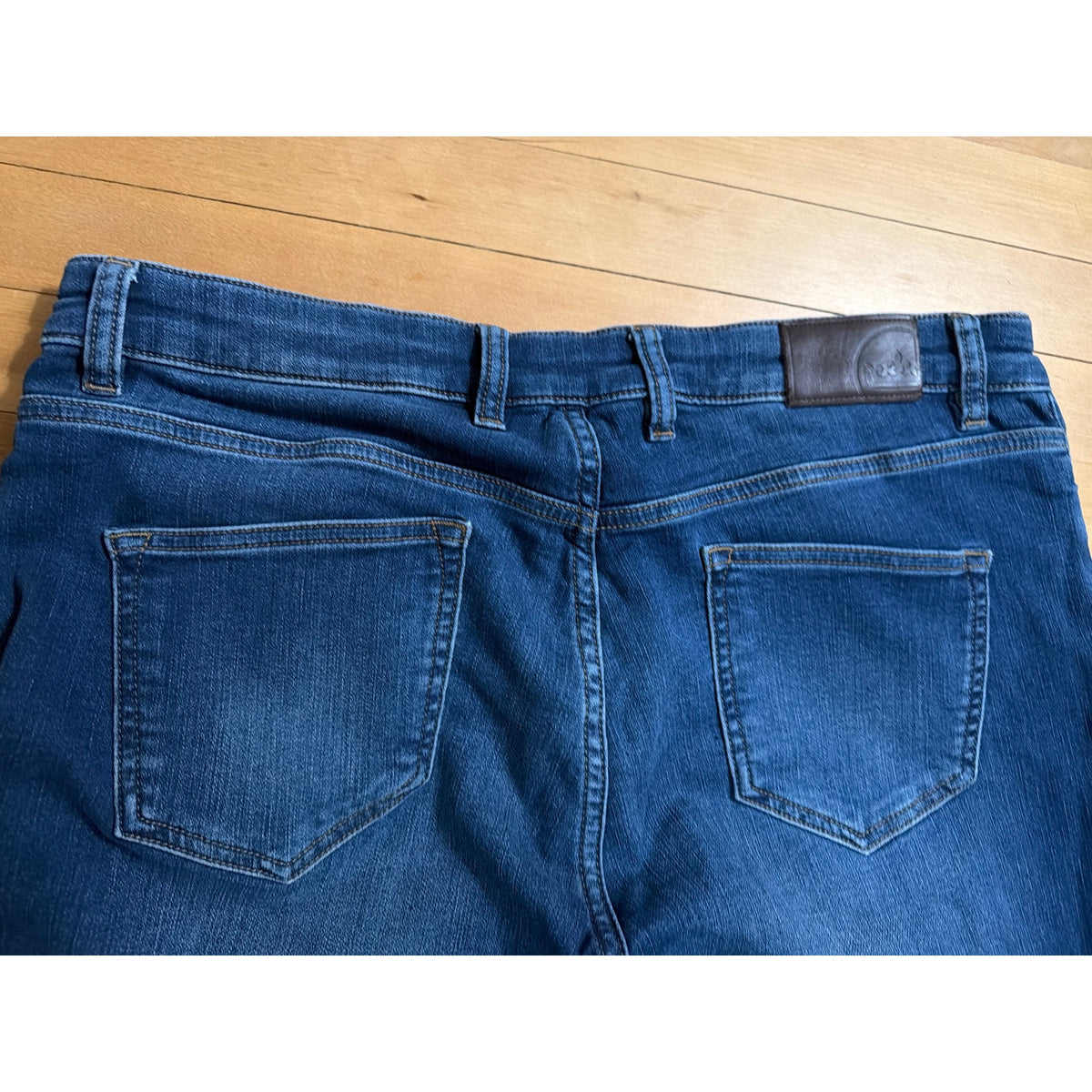 Peter Millar Size 38 Low Rise Straight Leg Dark Wash Mens Jeans