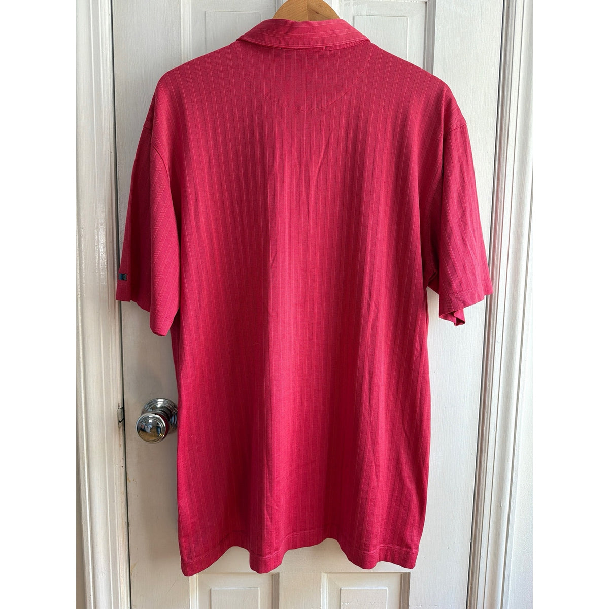 Vintage Red Nike Golf Tiger Woods Collection Polo Shirt Mens XLXL