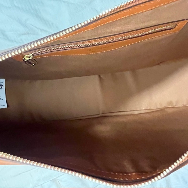Ulla Johnson Twyla Crescent bag Cigar color