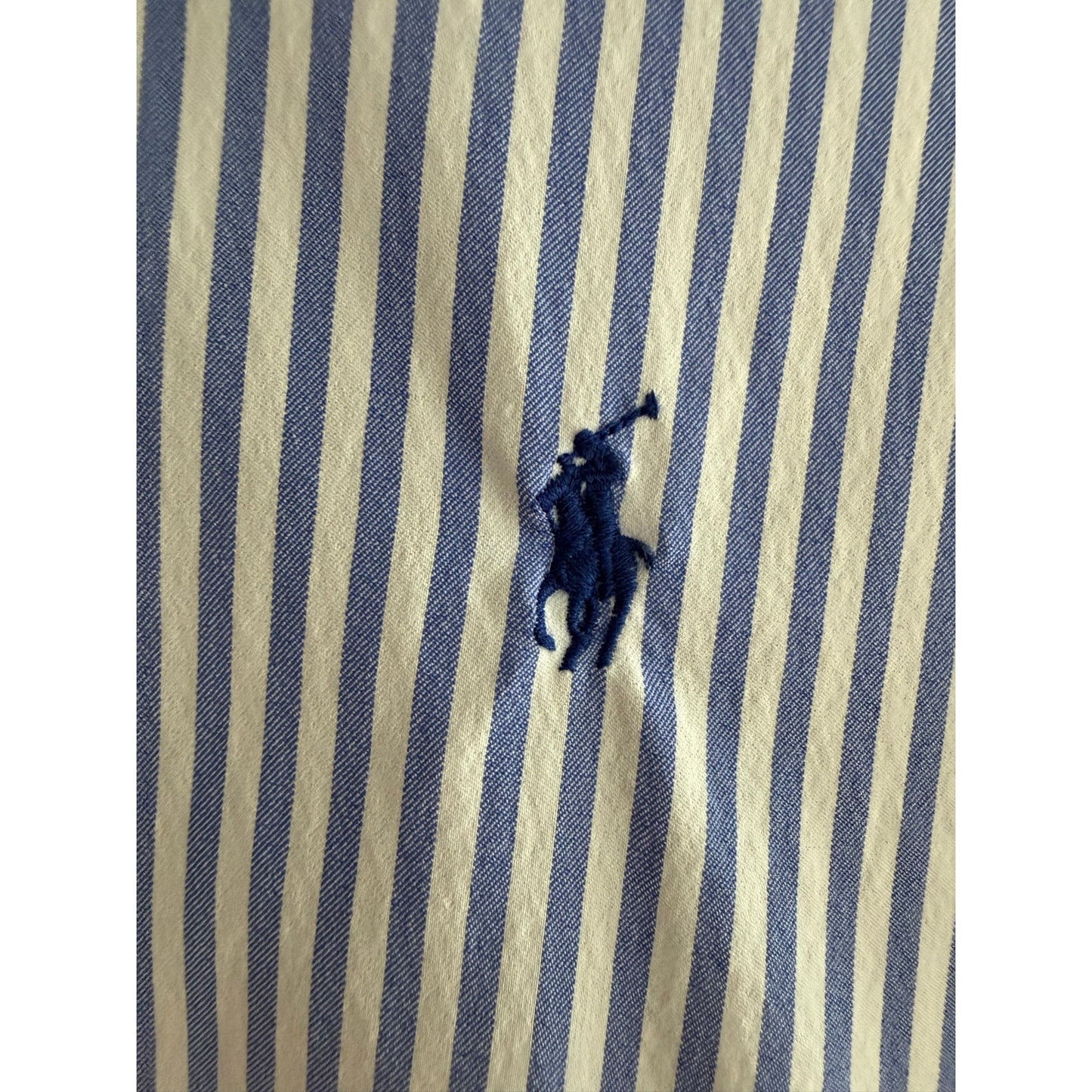 Polo Ralph Lauren Blue & White Pinstripe Shorts - Size XL (EUC)