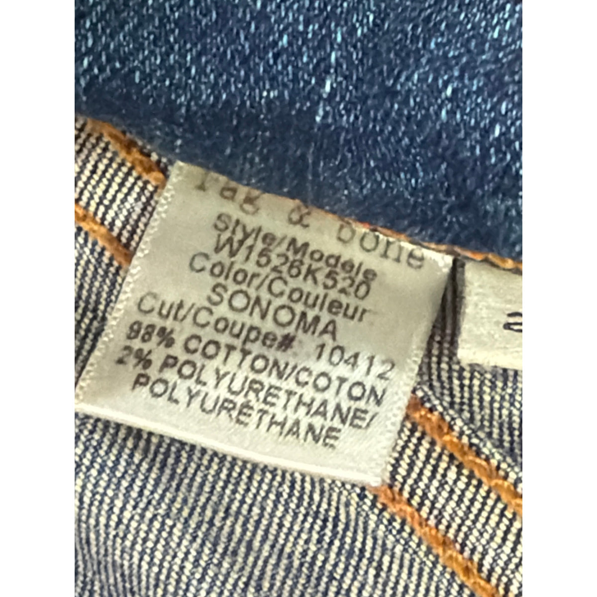 Rag & Bone Size 24 Skinny Capri Jeans Low Rise Y2K Cropped Denim Blue