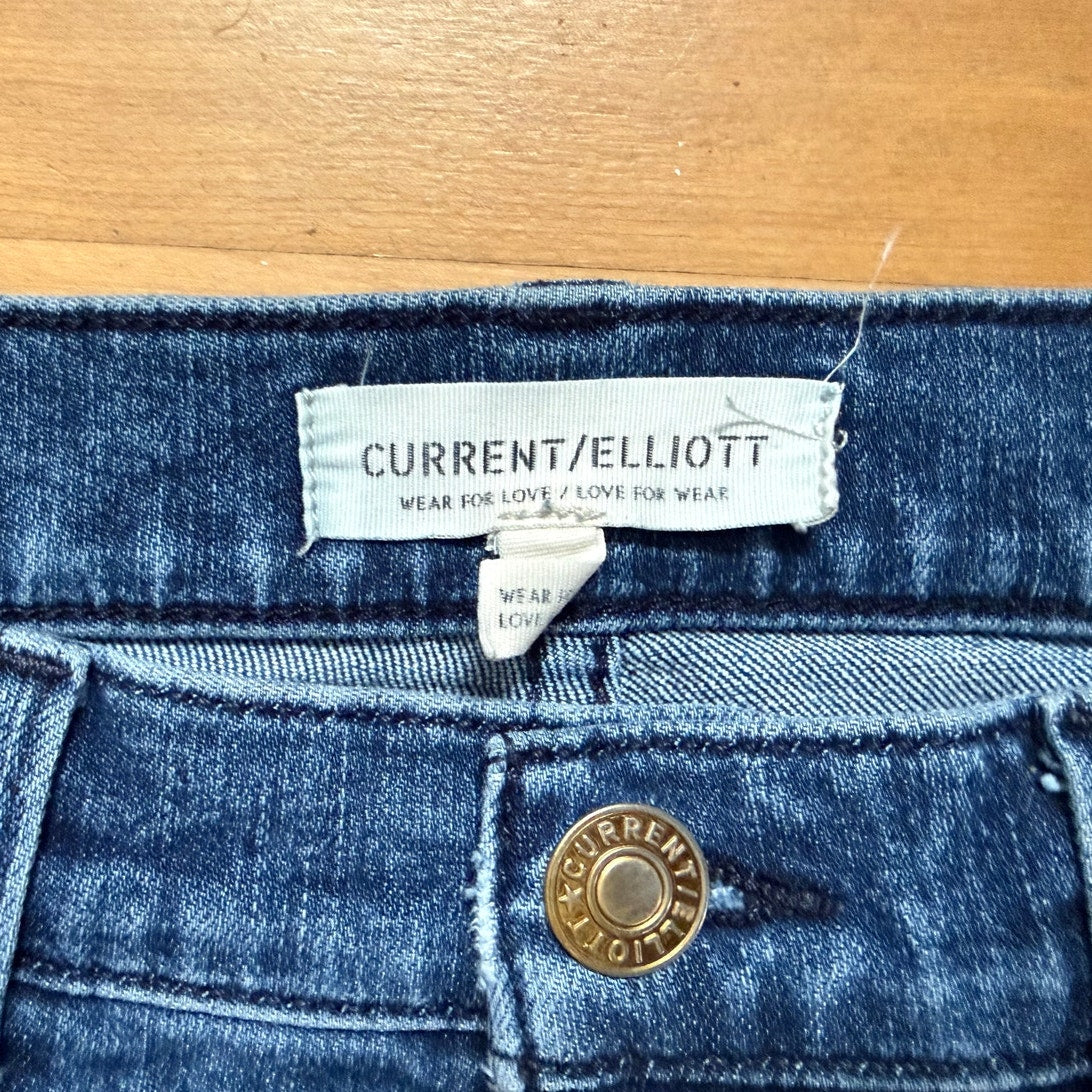 Current/Elliott The Boulevard High Rise Bootcut Jeans Blue - Size 26