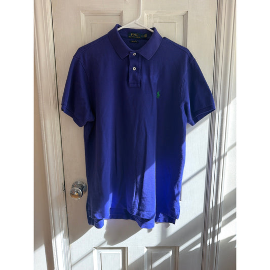 Polo Ralph Lauren Purple Polo Shirt Men's Green Pony