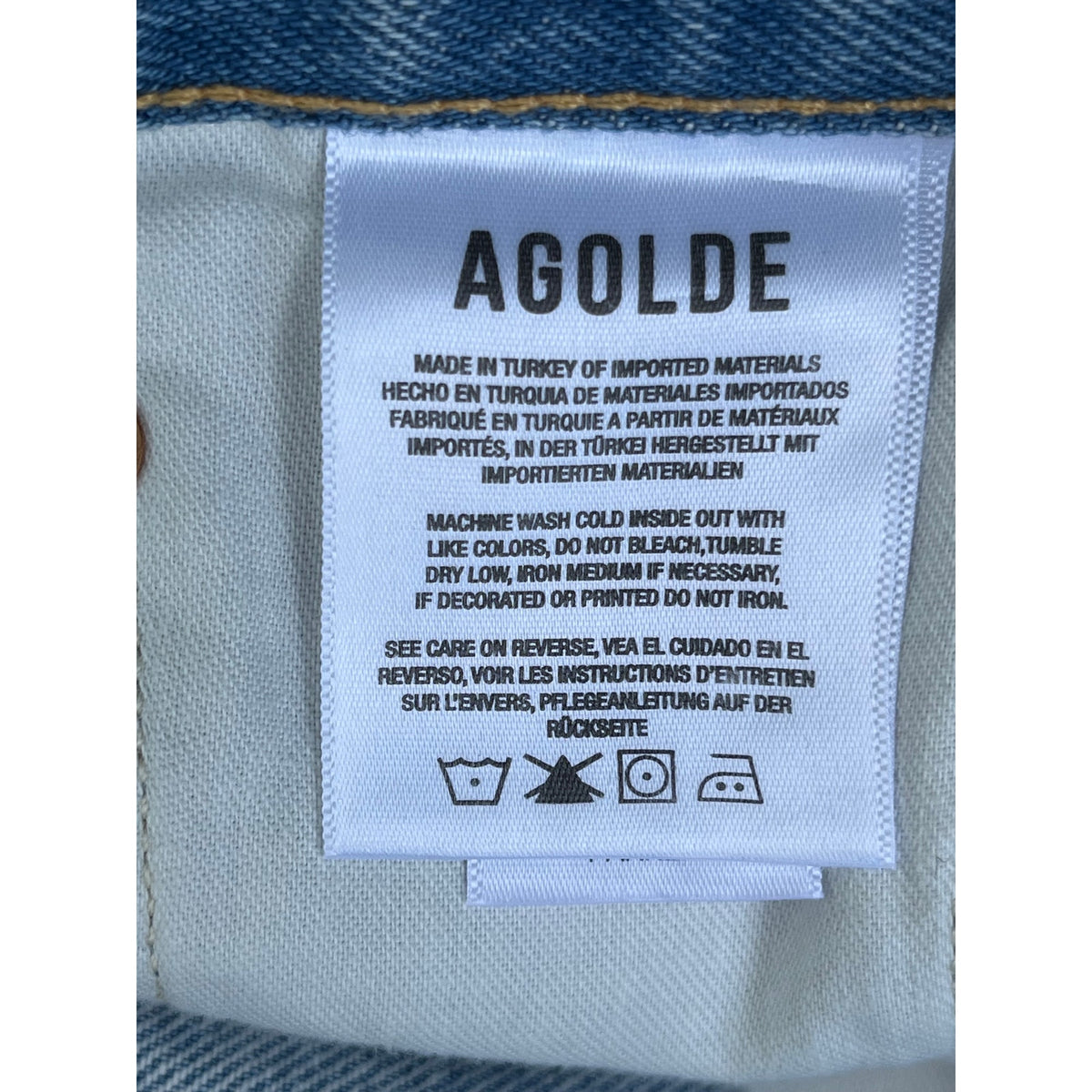🌊 Agolde Parker Vintage Cut-Off Denim Shorts 24 🌊