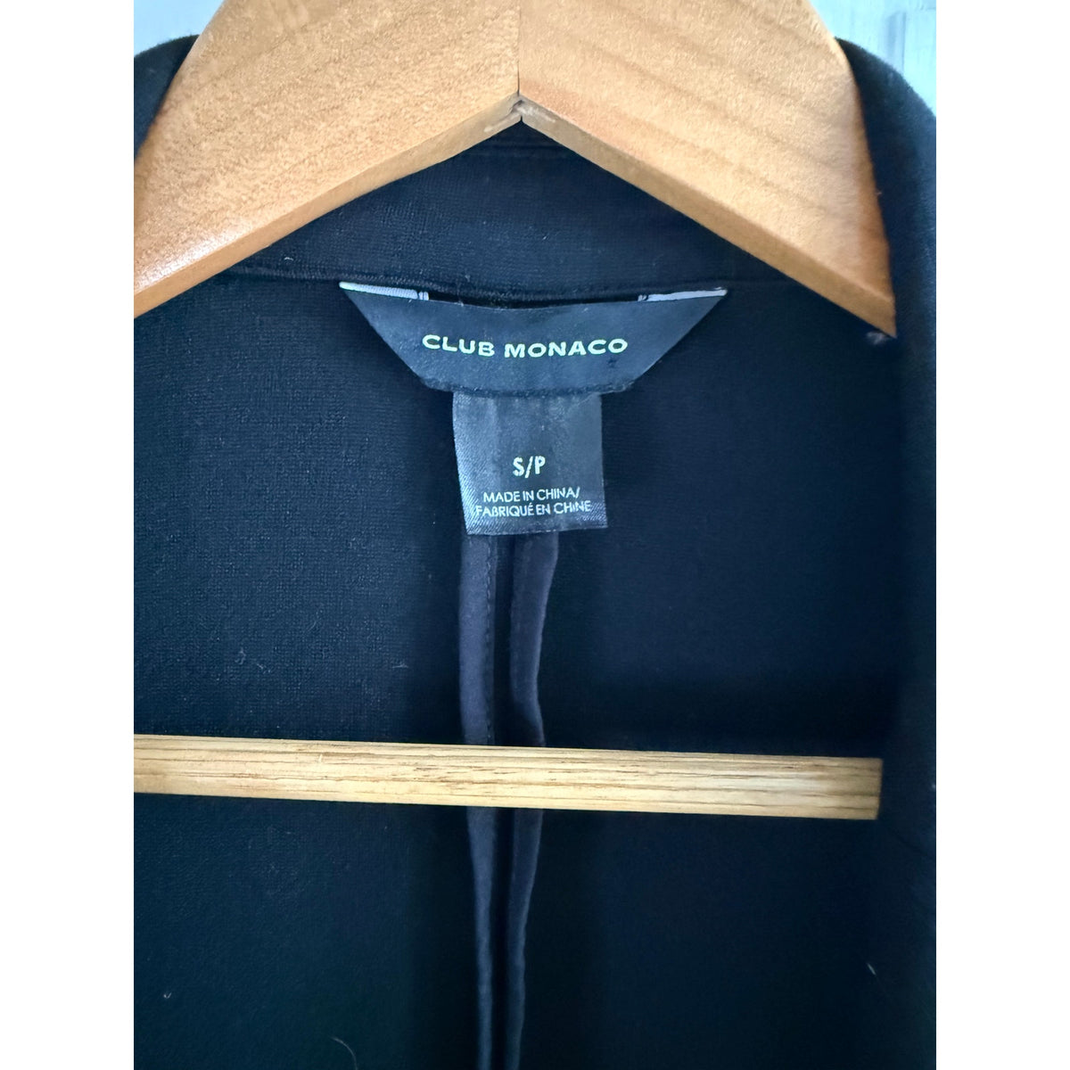 Club Monaco Black Belted Perfect Blazer - Women’s Size S/P - EUC