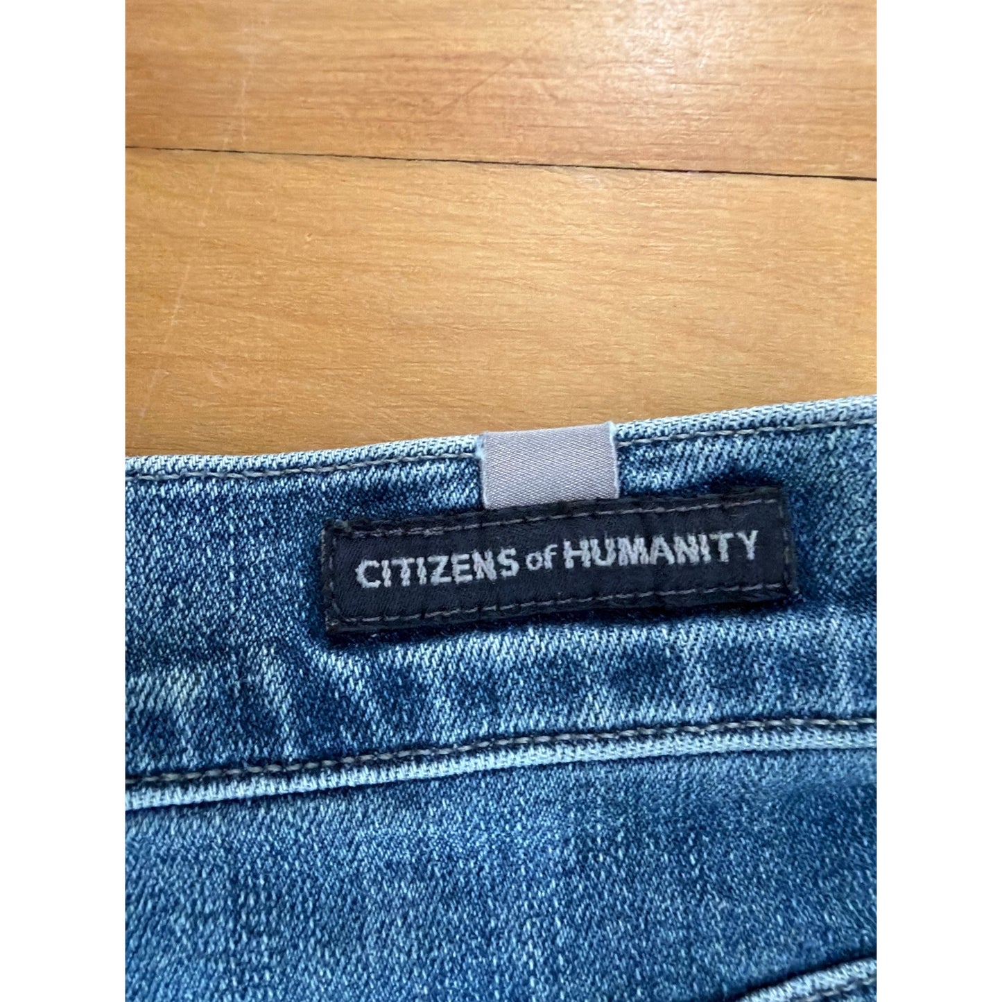 Citizens of Humanity Size 26 Emerson Slim Boyfriend Fit Mid Rise Blue Jeans