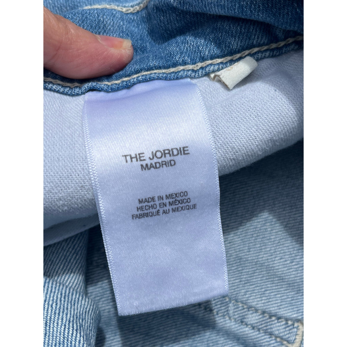 Favorite Daughter The Jordie Super High Rise Wide Leg Jeans Blue Size 30