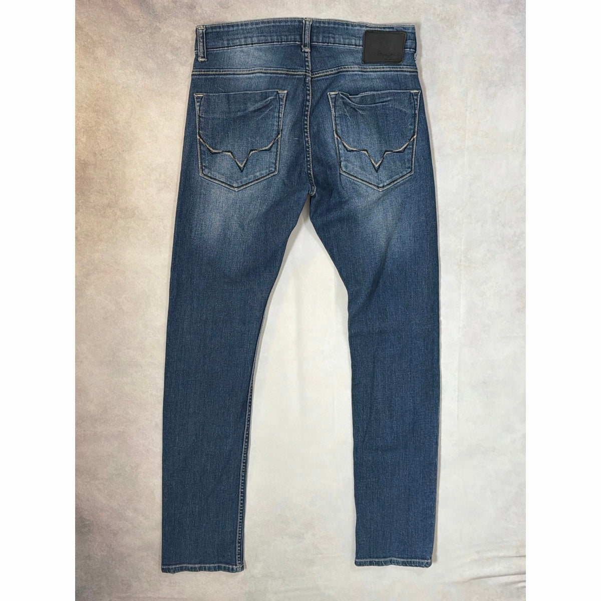 Pepe Jeans London Jakes Low Rise Slim Straight Jeans Size 30