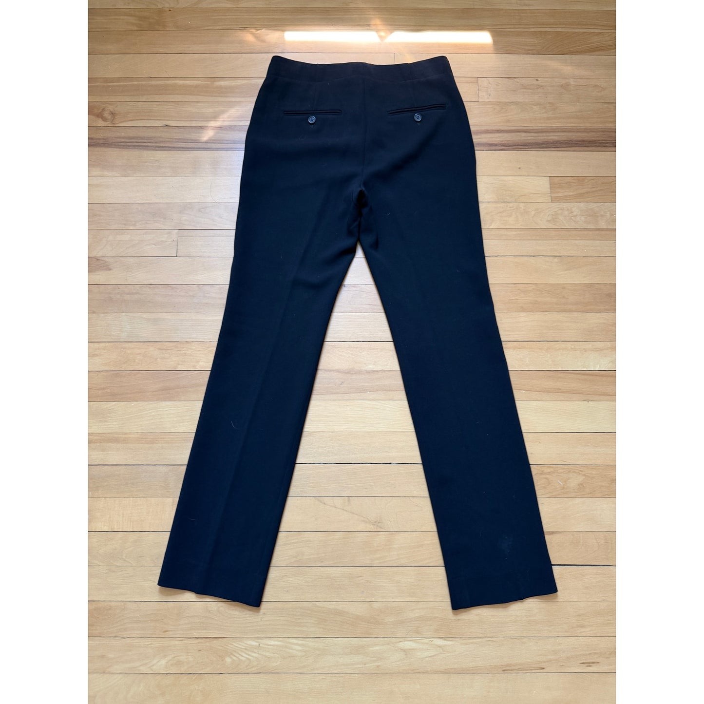Theory Litrella Admiral Crepe Straight Leg Pants - Size 4