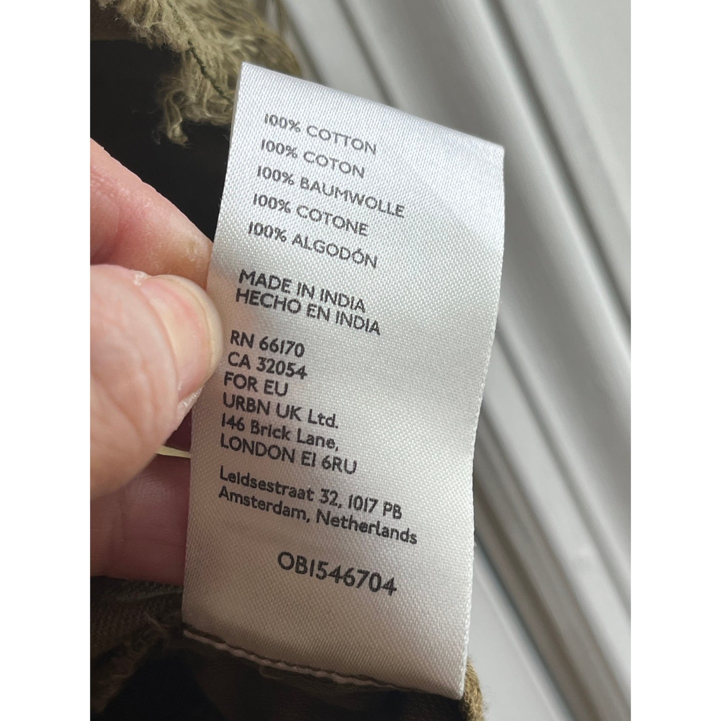 We The Free People Drifter Vest - Olive Green Distressed Denim - Size Small - EUC