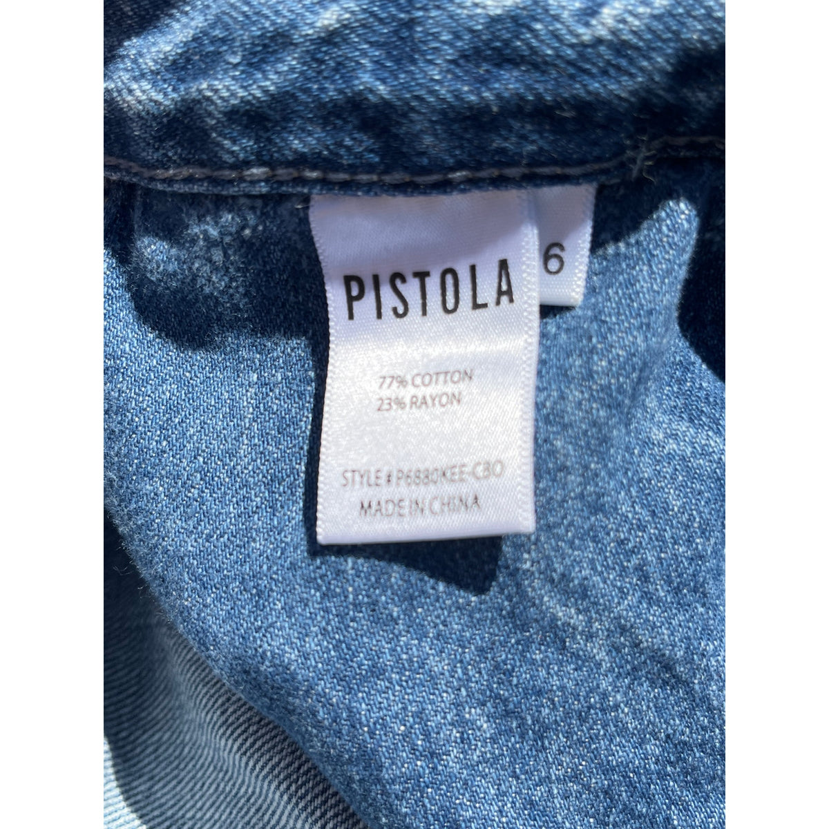 Pistola Monroe Side Stripe High Rise Cropped Cigarette Jeans Sz 26 Light Wash