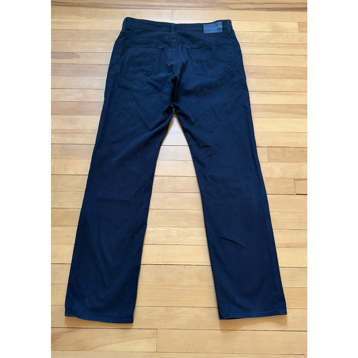 AG Adriano Goldschmied The Graduate Tailored Leg Mens Jeans 34x32 Super Black