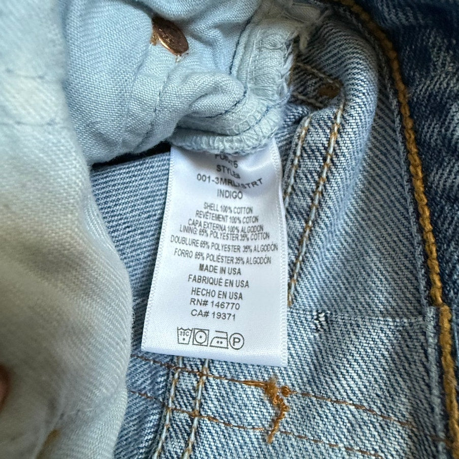 RE/DONE x Levi's Relaxed Straight Jeans - Vintage Indigo - Size 34 - NWT