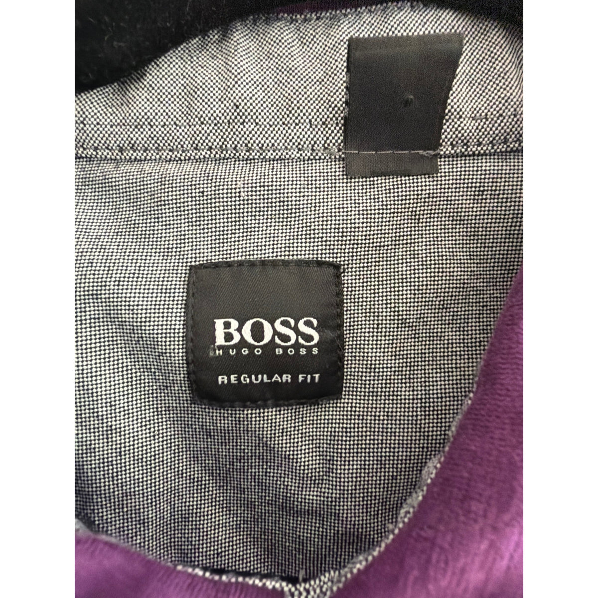 Boss by Hugo Boss Purple Polo Shirt Men's Size Small