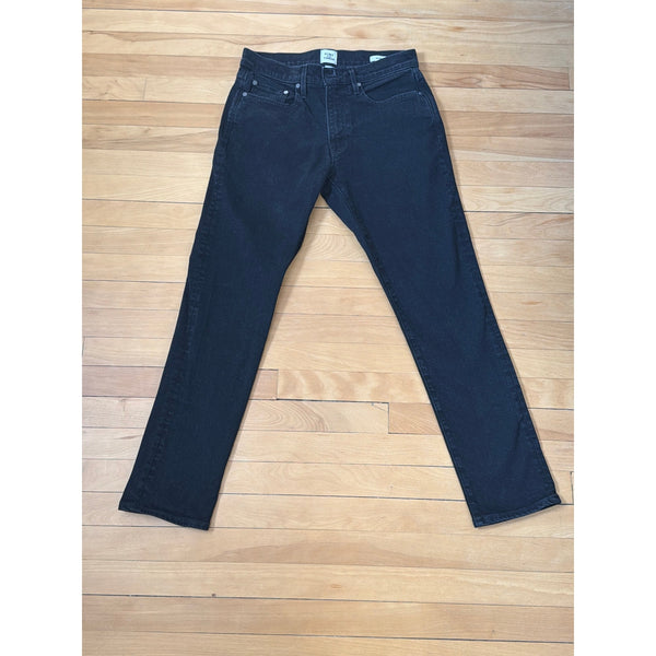 Flint and Tinder Size 31x30 Slim Fit Mid Rise Black Men's Jean
