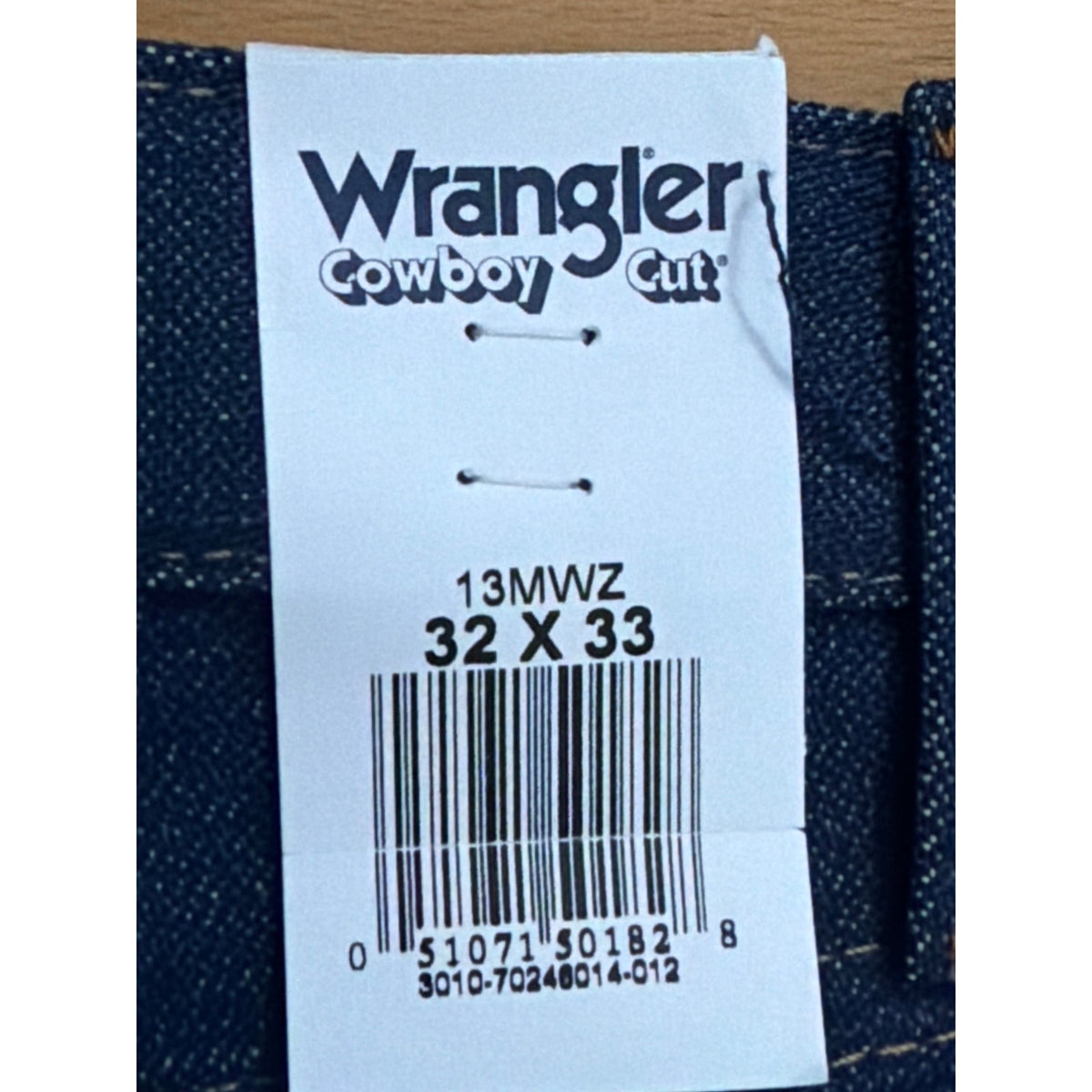 Wrangler Cowboy Cut NWT 32x33 Dark Wash Men's Jeans