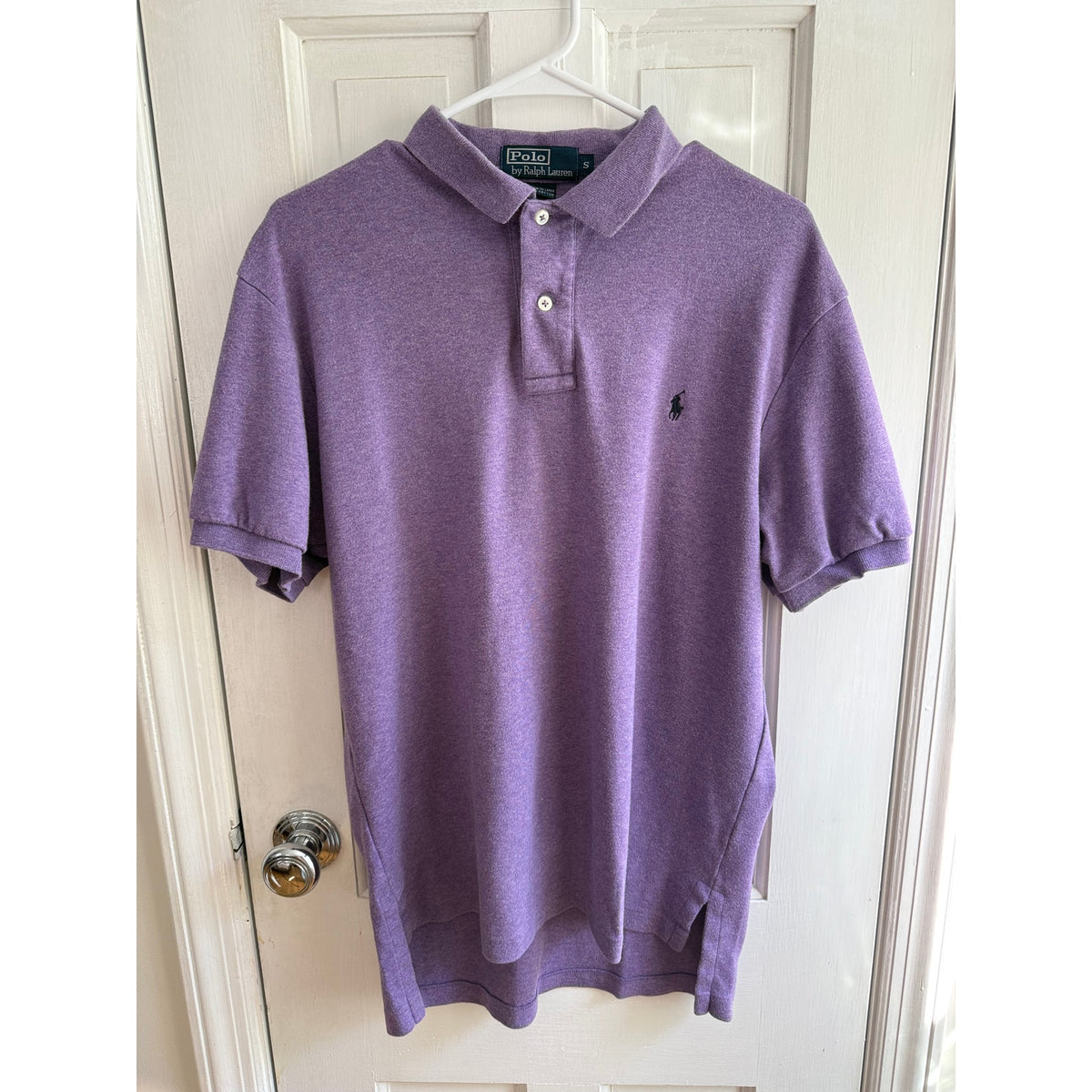 Vintage Polo Ralph Lauren Light Purple Polo Medium EUC Blue Pony