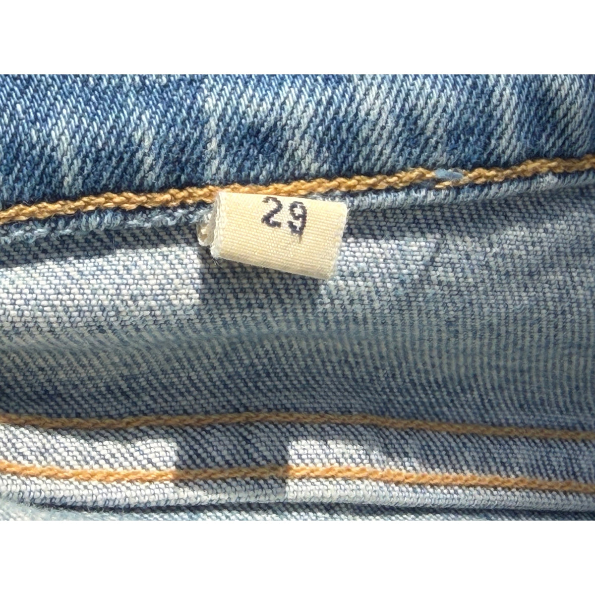 Citizens of Humanity Size 29 Demy Cropped Flare Fit Mid Rise Blue Jeans