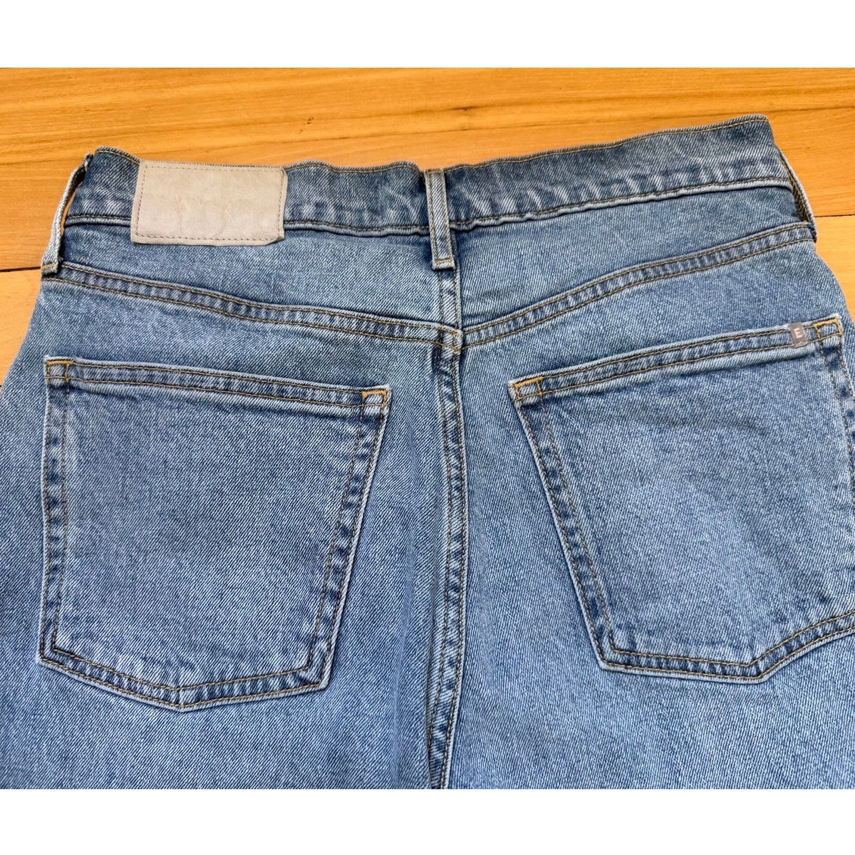 Everlane The Original Cheeky Jean Size 26 Crop Straight Leg High Rise EUC