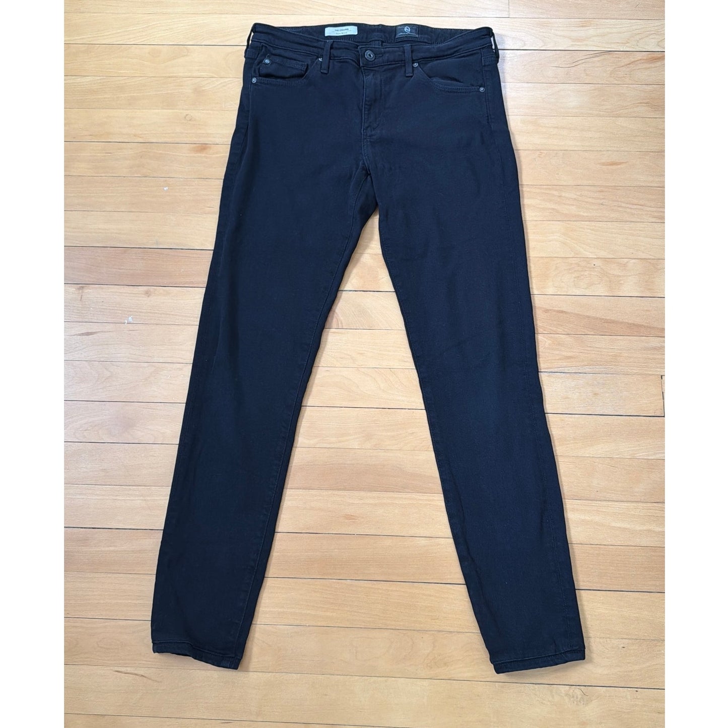 Adriano Goldschmied AG Size 29 Super Skinny  "THE LEGGING" Black MADE in USA