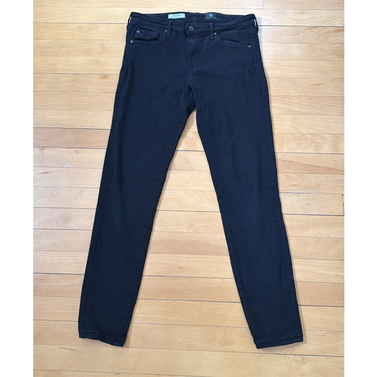 Adriano Goldschmied AG Size 29 Super Skinny  "THE LEGGING" Black MADE in USA