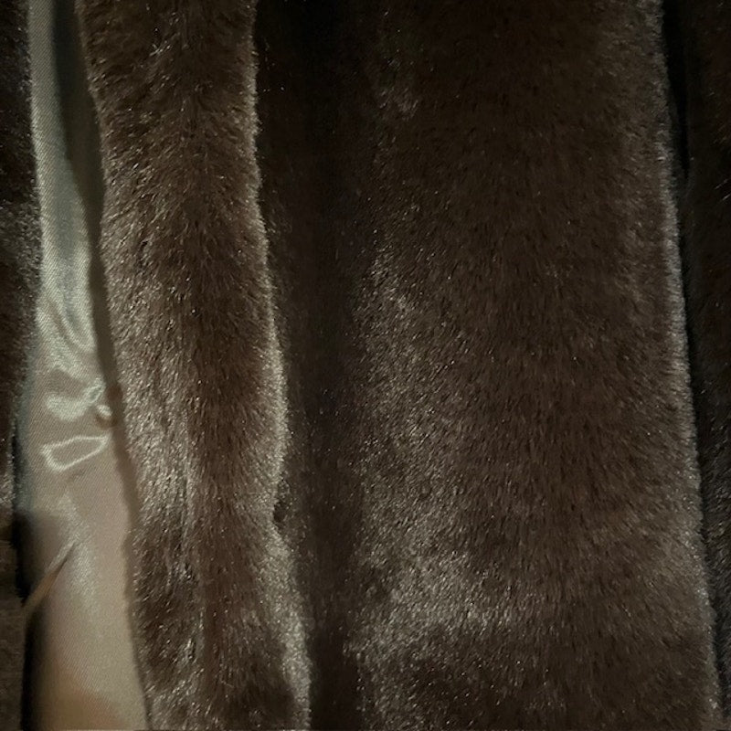 L’Agence Faux Fur Lizbeth Coat - size 6