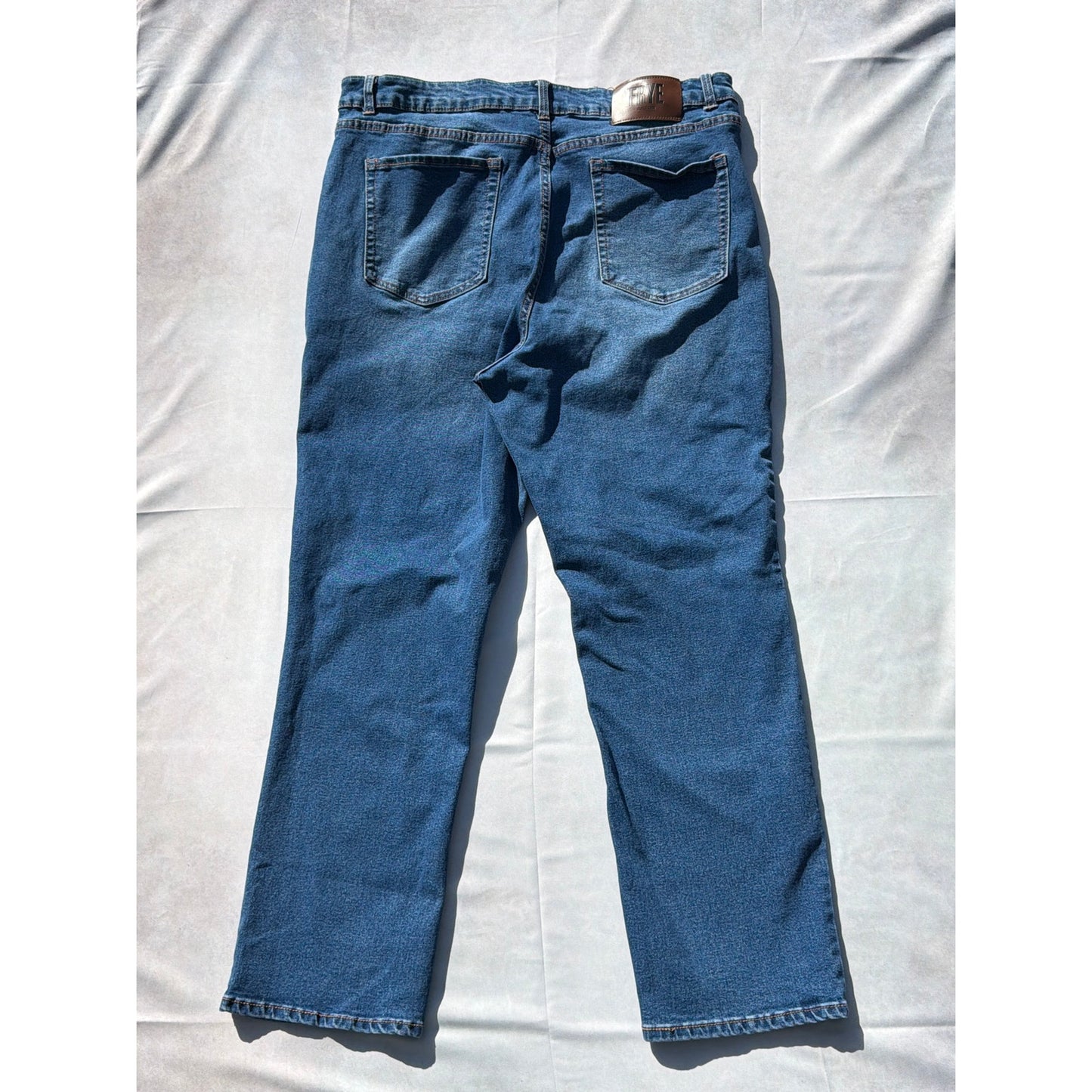 Frye Size 16 Blue High Rise Slim Fit Jeans EUC